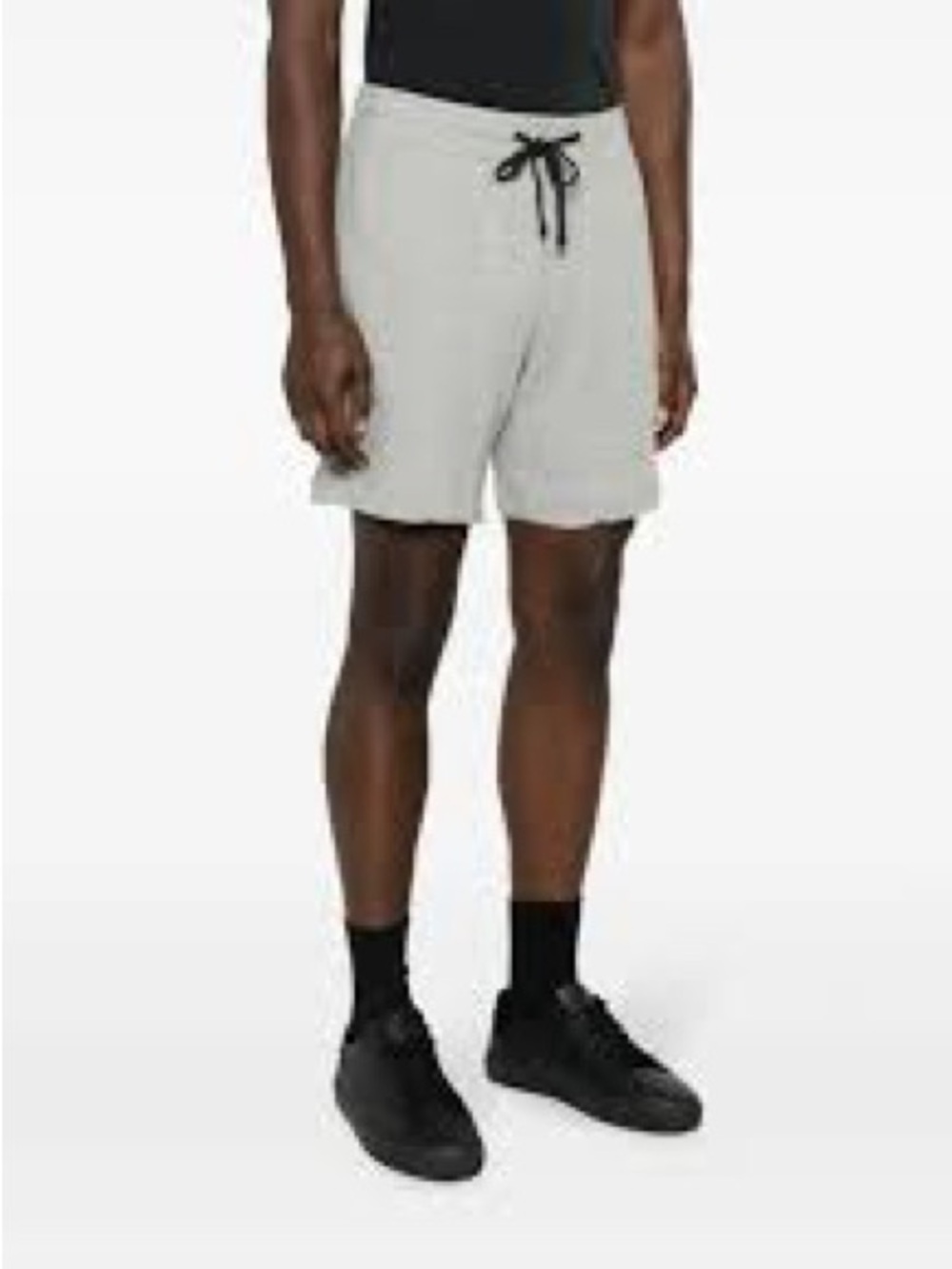 James Perse Light Gray Athletic Drawstring Shorts